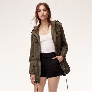 ARITZIA Talula Azure Skies Trooper Jacket XS